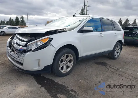 2018 Ford Edge Sel z USA, uszkodzony, nr VIN 2FMPK4J93JBC58649